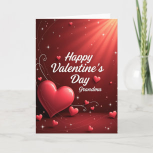 Happy Valentines Day Grandma Card