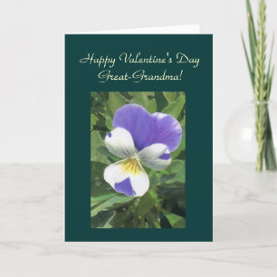 Happy Valentine's Day, Great-GrandmaTemplate Card