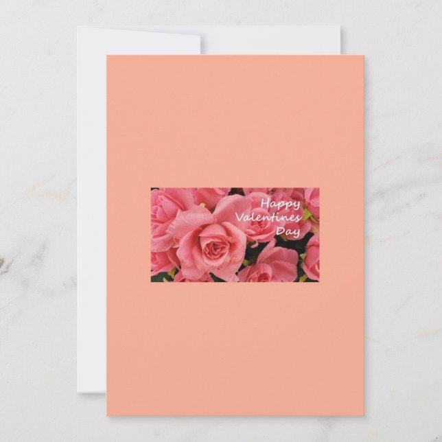 Happy Valentine's Day Greeting Card (Front)