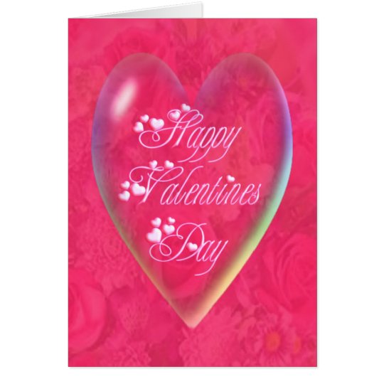HAPPY VALENTINES DAY HEART by SHARON SHARPE Card