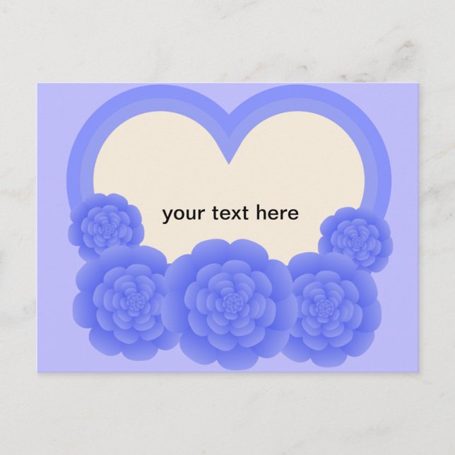 Happy Valentine's day heart gift card (Front)