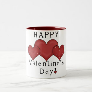 Happy Valentine's Day Hearts D7 Coffee/Tea Mug