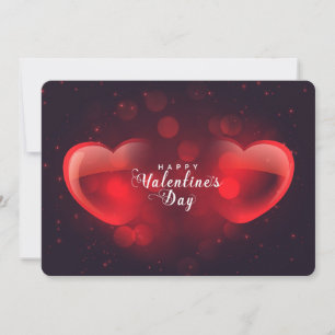 Happy Valentine's Day Hearts Holiday Card