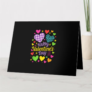 Happy Valentine's Day - Hearts Love Card