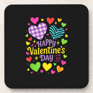 Happy Valentine's Day - Hearts Love Coaster