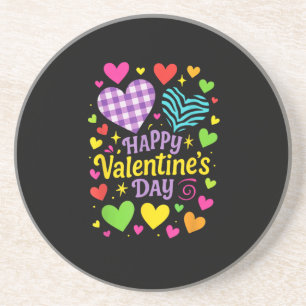 Happy Valentine's Day - Hearts Love Coaster