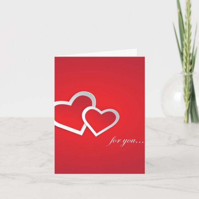 HAPPY VALENTINE'S DAY HOLIDAY CARD (Front)