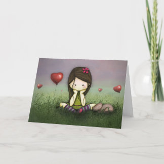 Happy Valentines Day Holiday Card