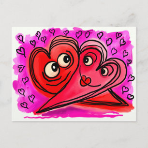 Happy Valentine's Day Holiday Postcard
