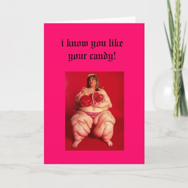 Happy_valentines_day, i know you like your candy! holiday card (Front)