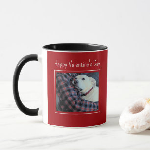 Happy Valentine's Day I Love Your Hugs Daddy Red Mug