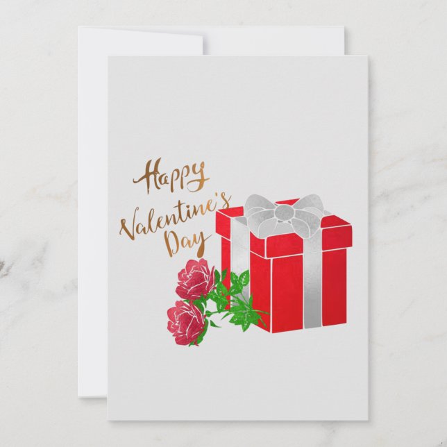 Happy Valentines Day Invitation (Front)