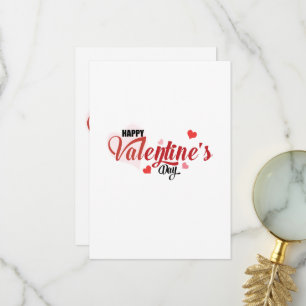  Happy Valentine's Day Invitation Greet Cards 