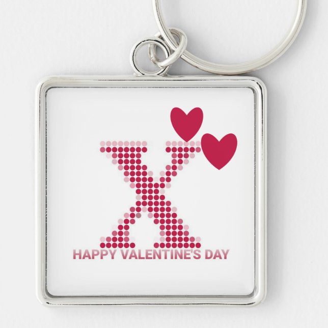 Happy Valentine's Day Keychain (Front)