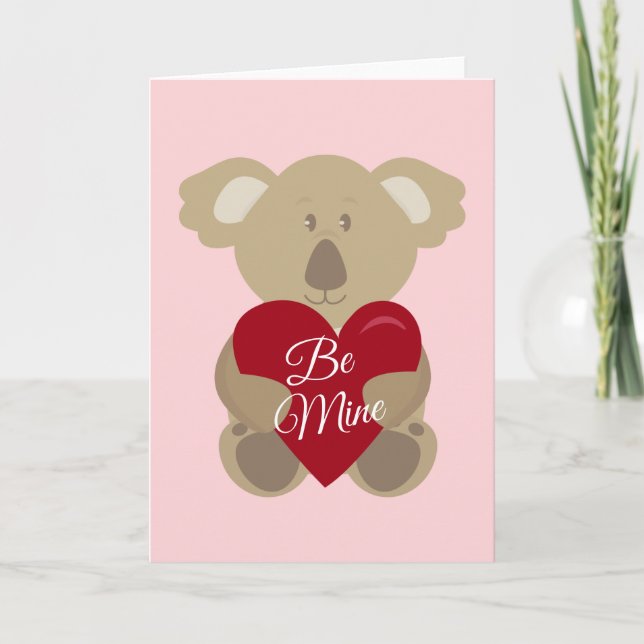 Happy Valentine's Day | Koala Love Card (Front)
