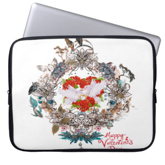 Happy valentine's day laptop sleeve