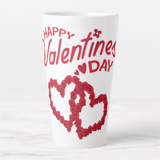 Happy Valentine's Day   Latte Mug