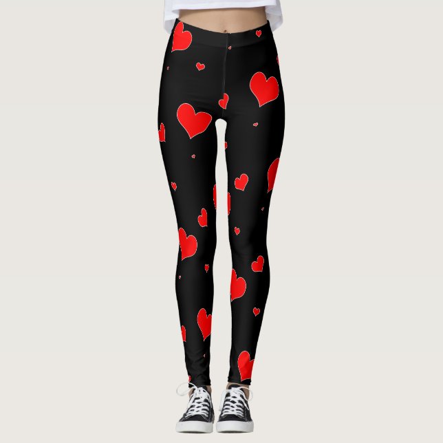 Happy Valentine's Day Leggings (Front)