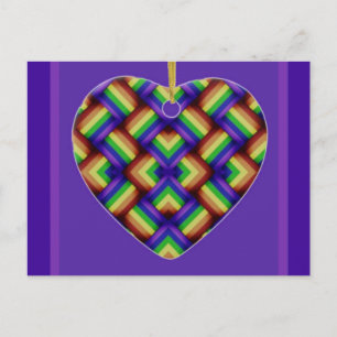 Happy Valentine's Day LGBT Postcard