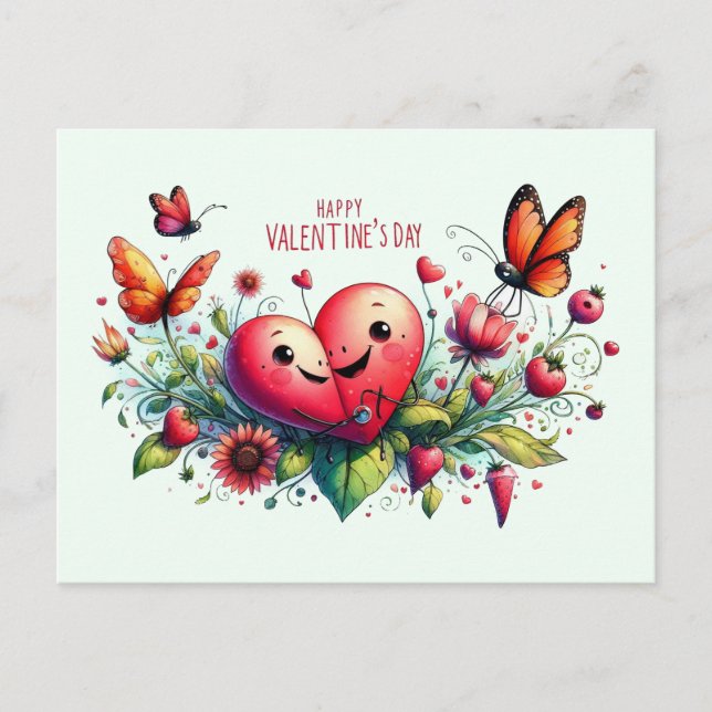Happy Valentines Day Love Cards  (Front)