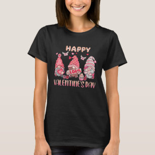 Happy Valentine's Day  Love Gnome Valentine's Day T-Shirt
