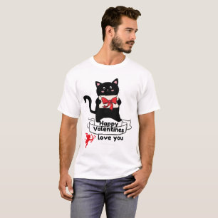 Happy Valentines day love you t.shirt T-Shirt