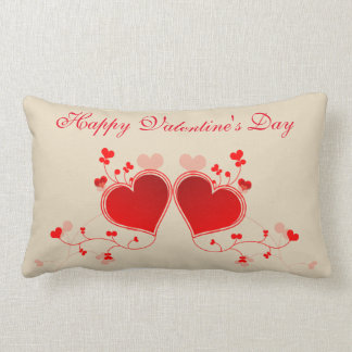Happy Valentine's Day Lumbar Pillow