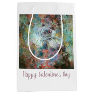 Happy Valentine's Day.  Medium Gift Bag
