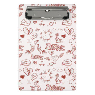 Happy Valentine's Day Mini Clipboard