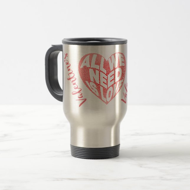 Happy valentine's day mug (Front Left)