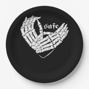 Happy Valentine's Day - My Heart Is My Valentine C Paper Plate
