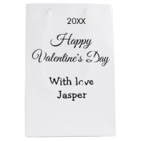 Happy Valentine's day name love simple year stylis