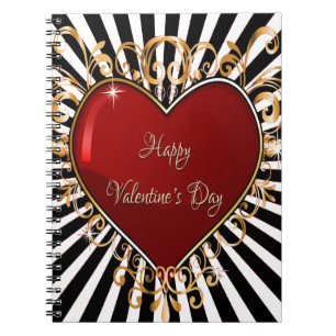Happy Valentine's Day Notebook