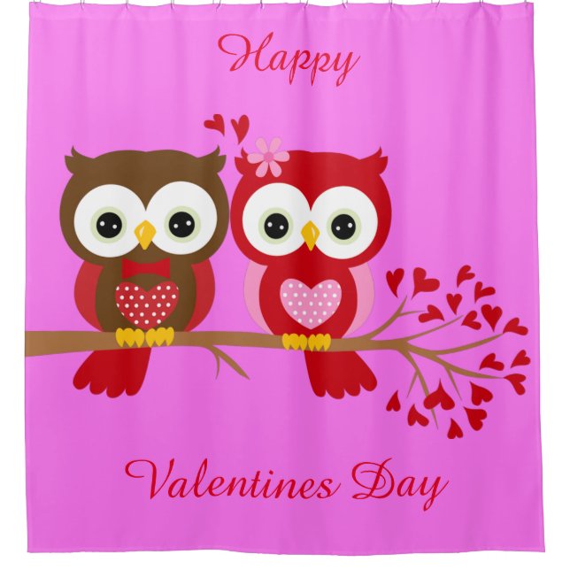 Happy Valentines Day Owls (Front)