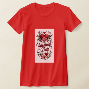 Happy Valentine's Day Personalized Gift T-Shirt