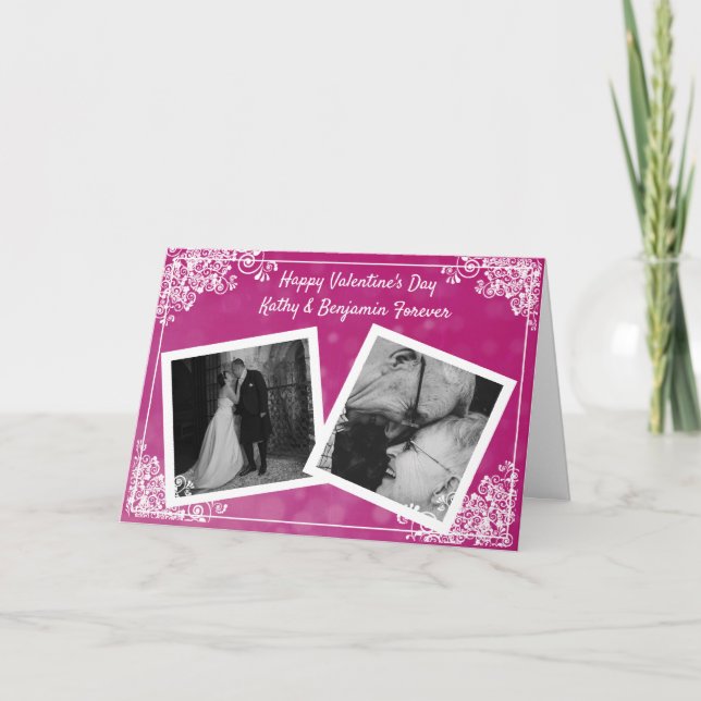 Happy Valentine's Day Photo Card (Front)