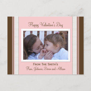 Happy Valentine's Day Photo Postcard