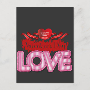 Happy Valentines Day Postcard