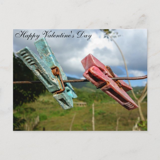 Happy Valentine's Day postcard (Front)