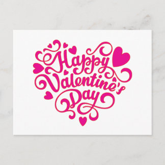HAPPY VALENTINES DAY POSTCARD