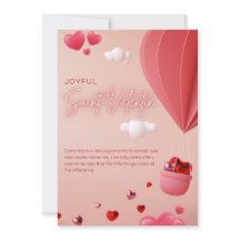 Happy Valentine's Day Printable Card - Spread Love