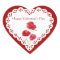 Happy Valentine's Day Red Poppy Garden Plant