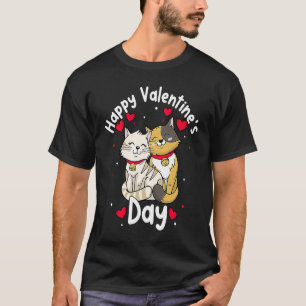 Happy Valentine's Day Roses Date Night Flowers Lov T-Shirt