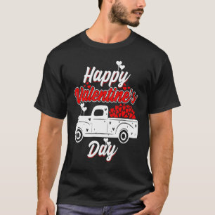 Happy Valentine's Day Roses Date Night Flowers Lov T-Shirt