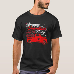 Happy Valentine's Day Roses Date Night Flowers Lov T-Shirt