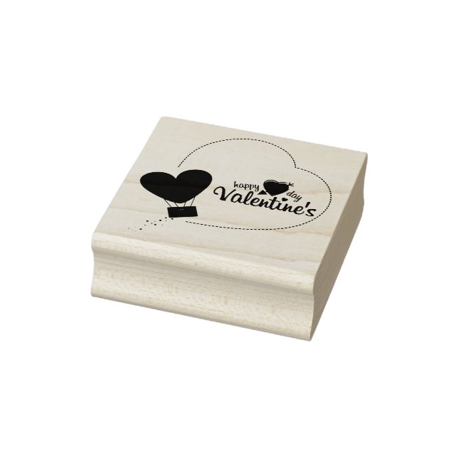 Happy Valentine's Day Rubber Stamp (Stamp)