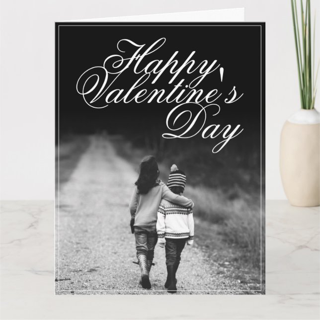 Happy Valentine's Day - side by side Card (Front)