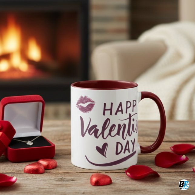 Happy Valentine's Day Special Elegant Gifts Mug (Creator Uploaded)