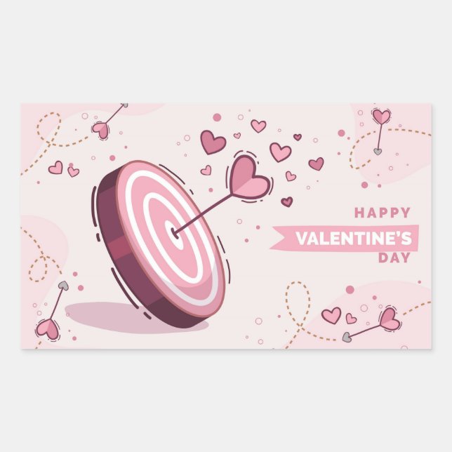 Happy Valentine's Day Sticker (Front)