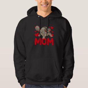 Happy Valentine's Day Sugar Glider Mom Mothers Day Hoodie